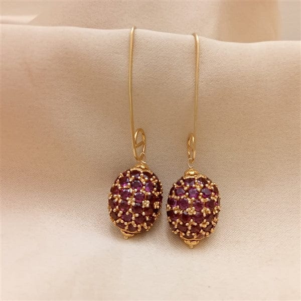Dainty Ruby Earrings-2