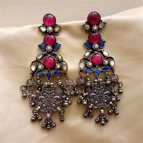 Tribal long Earrings-0
