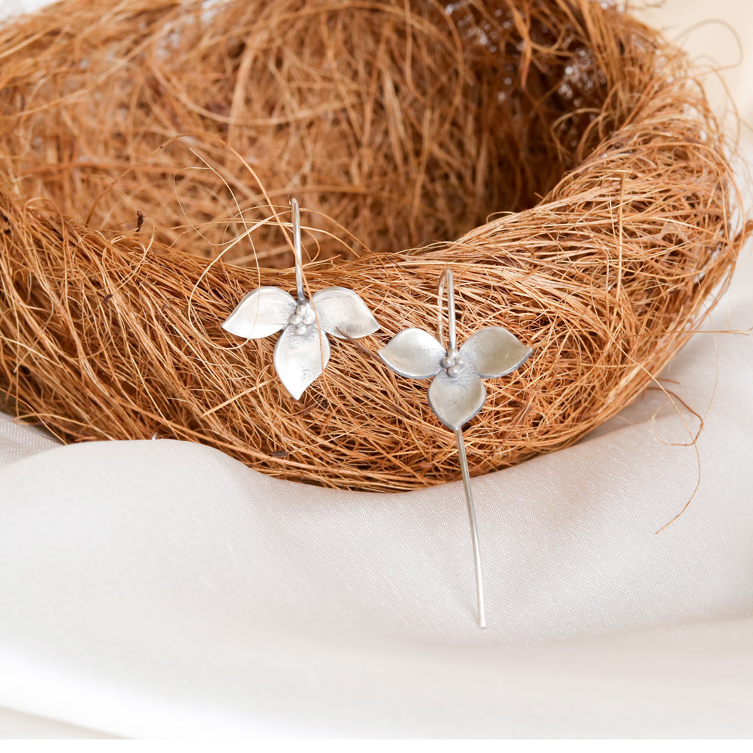 Trillium Hook Earrings-0