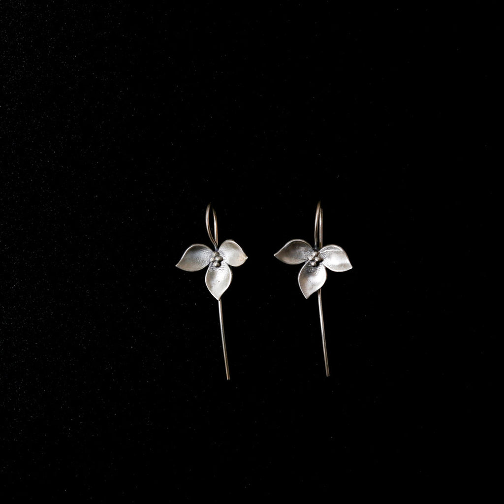 Trillium Hook Earrings-2