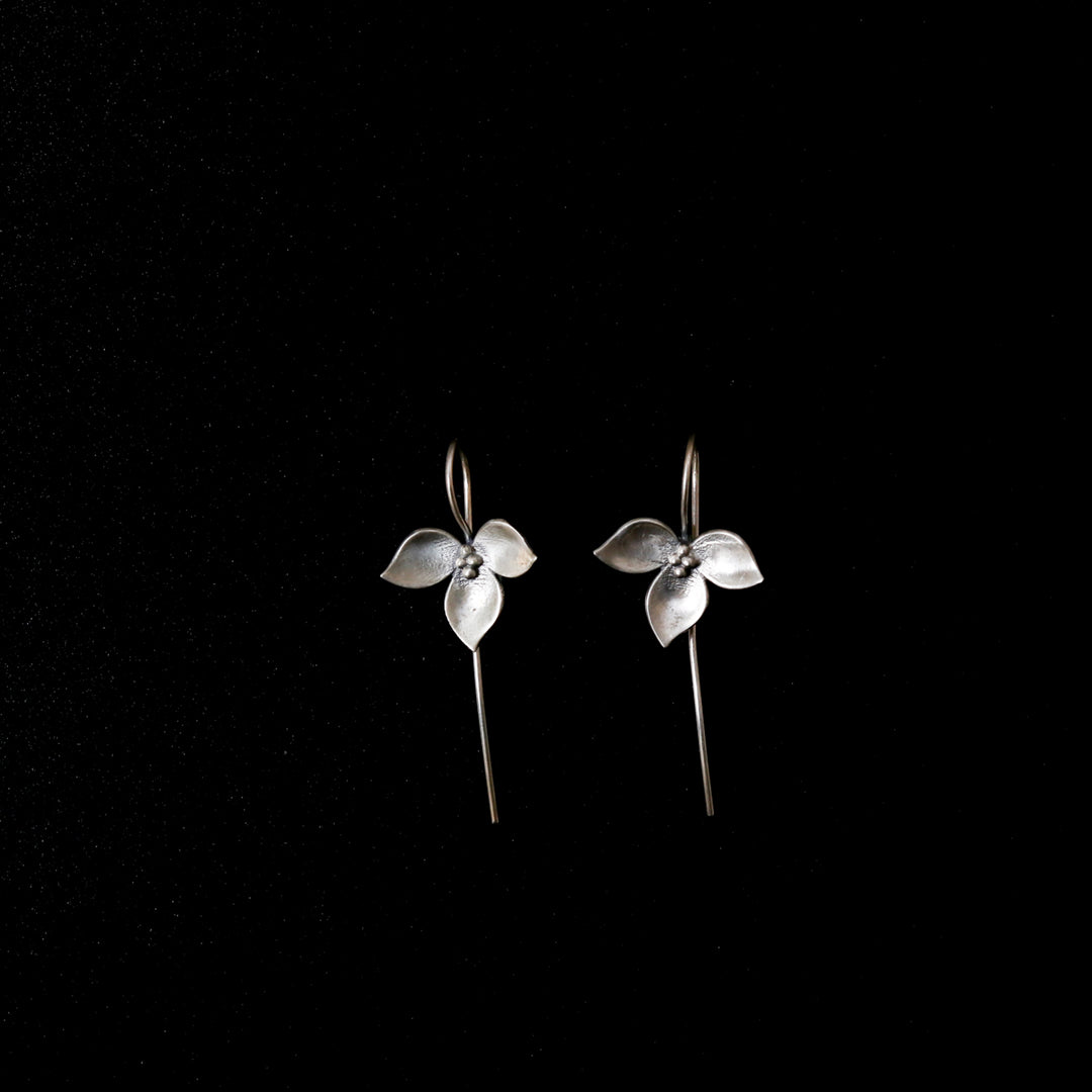 Trillium Hook Earrings-2