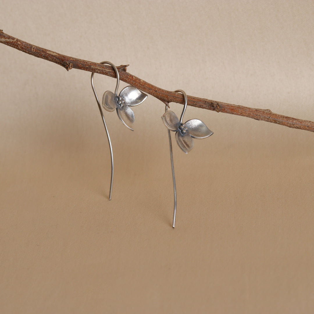 Trillium Hook Earrings-1
