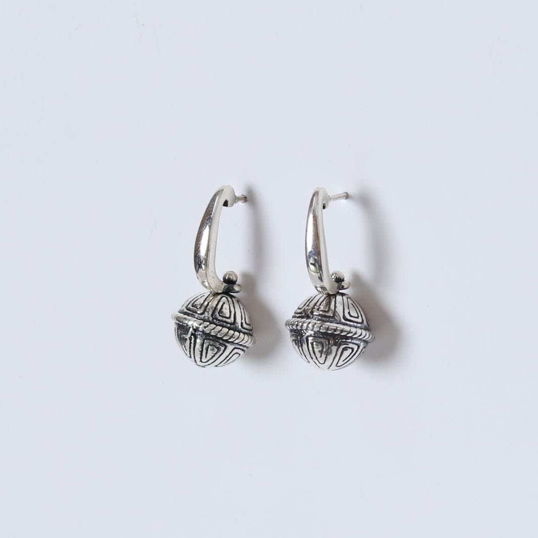 Carved Beads Earrings-2